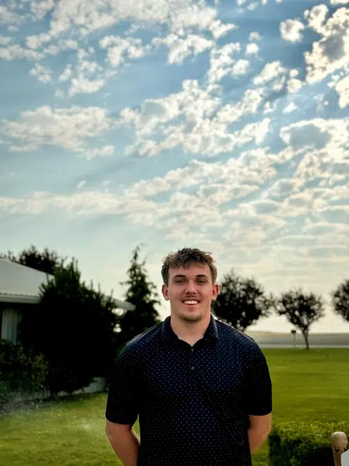 Caden, a Threemile Intern